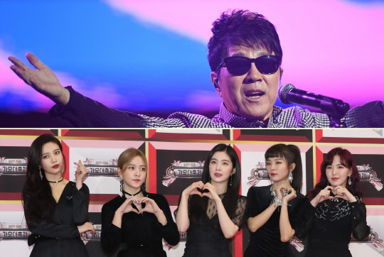 조용필, 레드벨벳 '평양 간다'  가수 조용필과 걸그룹 레드벨벳 등이 포함된 남측 예술단이 4월 초 평양에서 두 차례 공연을 가진다. 2018.3.20 [연합뉴스 자료사진]